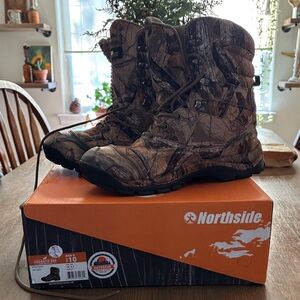 Northside Brown Camouflage Outdoor Boots
